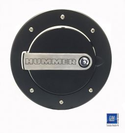 DefenderWorx 06-10 Hummer H3, H3T LOCKING FUEL DOOR - Two Tone
