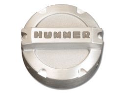 Drake Off Road Hummer H3 & H3T HUMMER Logo Billet Overflow Cap Cover (Screw on Style)