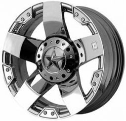 XD SERIES XD775 ROCKSTAR Chrome Hummer H3 Wheels (add to cart for sizes and pricing)