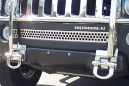 Steel C Hummer H3 Front Bumper Mini Grill