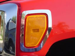 Steel C Hummer H3 Front Marker Light Surround set