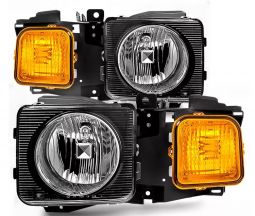 Hummer H3 H3T OE Style Headlight Headlamp SET (Pair)