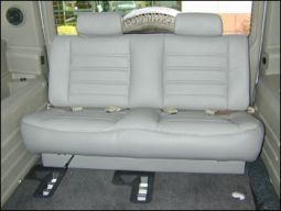 Hummer H2 PLUSH 3rd row rear seat