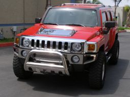 Steel C Hummer H3 Bull Bar (Black)