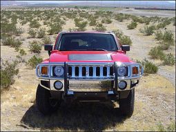HPC HUMMER H3 STAINLESS STEEL GRILLE GUARD