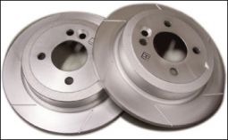 Hummer H2 & SUT Powerslot Directional Slotted Brake Rotors (Front Pair)