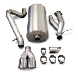 Hummer H2 & SUT  2003-06 RSC TOURING Exhaust w / Twin Pro-Series 4.0 Tips 14215 by Corsa