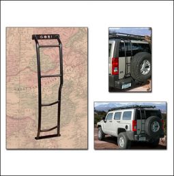 GOBI H3 Driver Side Rear door ladder (Mounts next to Spare Tire)