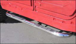 Predator Motorsports Hummer H1 Predator Running Board Set Polished Stainless Steel