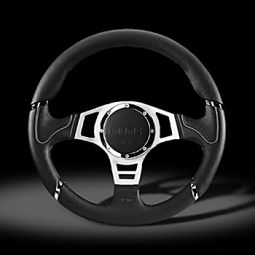 Momo Hummer H1 Millenium Sport Grey Steering Wheel w/Hub Adapter