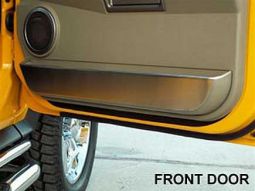 HPW Hummer H2 Stainless Steel Front & Rear Door Guards