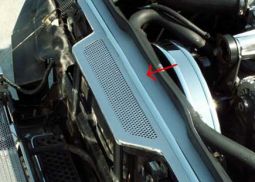 HPW Hummer H2 Stainless Steel Perforated Header Plate