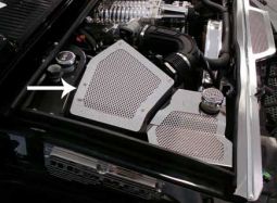 HPW Hummer H2 Stainless Steel Perforated Air Intake Box Cover