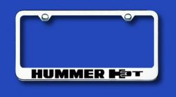 Hummer H3T Logo License Plate Frame (Chrome)