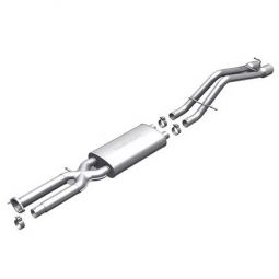 2003 to 2006 Hummer H2 Dual Rear Exit Cat-Back Exhaust with Rectangle Tips by Magnaflow 15770