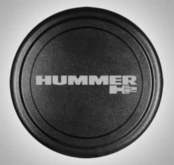 HUMMER H2 Logo Rigid Rear SpareTire Cover Unpainted (Official GM Licensed Product)