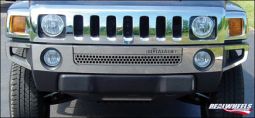 Real Wheels Stainless Steel Front Bumper Overlay Kit each