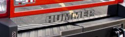 Real Wheels Hummer H3T Stainless Steel Rear Bumper Letter Surround