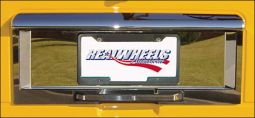 Real Wheels Hummer H2 Stainless Steel Rear License Plate Surround per 5pc