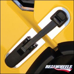Real Wheels Hummer H2 & SUT Stainless Steel Hood Latch Surrounds  per pair