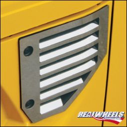 Real Wheels Hummer H2 Stainless Steel Side Vent Cover  (03 Models) per 14pc