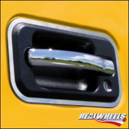 Real Wheels Hummer H2 & SUT Stainless Steel Door Handle Bezels  per 4pc
