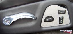 Real Wheels Stainless Steel Seat Control Panel Surrounds per pair