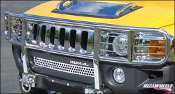 Real Wheels Hummer H3 Stainless Steel Standard Brush Guard With Inserts