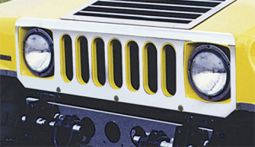 Real Wheels Hummer H1 Stainless Steel Front Grille Cover 5745069