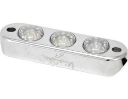 Billet Tube Frame Mount 3 LED Pod - by Vision X