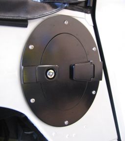 Predator Motorsports Hummer H1 Billet Locking Fuel Door Single - Black