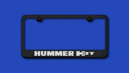 Hummer H3T Logo License Plate Frame (Black)