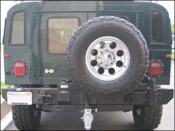 Predator Drop Down Tire Carrier with Opening Assist