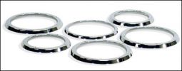 Predator Motorsports Hummer H2 Air Vent Rings Set Chrome