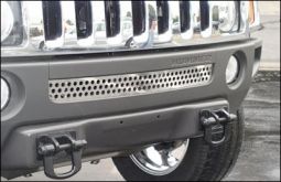 Predator Motorsports Hummer H3 Front Mini Grill Stainless Steel