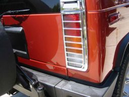 HPC H2 CHROME ABS TAIL LIGHT COVER