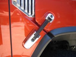 HPC H2/SUT CHROME ABS HOOD LATCH COVERS